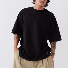 画像4: TAVU "O.D.B." S/S Artist Tee Black 半袖 ヘビーオンス フォト Tシャツ (4)