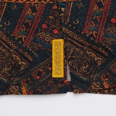 画像4: BEETIK S/S Shirts Brown バティックプリント コットンリネン 半袖 シャツ (4)
