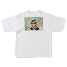 画像4: TAVU "O.D.B." S/S Artist Tee White 半袖 ヘビーオンス フォト Tシャツ (4)