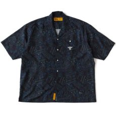 画像2: BEETIK S/S Shirts バティックプリント コットンリネン 半袖 シャツ (2)
