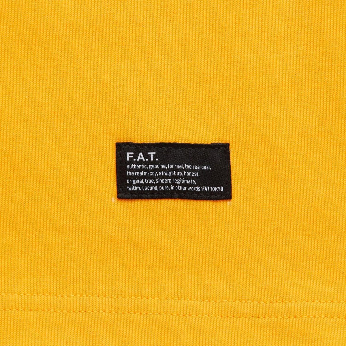 画像4: FA-TANG S/S Artist Tee Yellow 半袖 ヘビーオンス フォト Tシャツ (4)