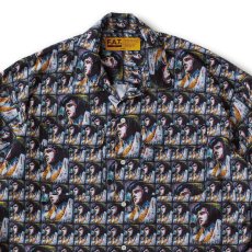 画像8: "ELVIS" L/S Artist Shirts ステンシルアート ビッグ シルエット 長袖 シャツ (8)