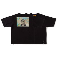 画像1: TAVU "O.D.B." S/S Artist Tee Black 半袖 ヘビーオンス フォト Tシャツ (1)