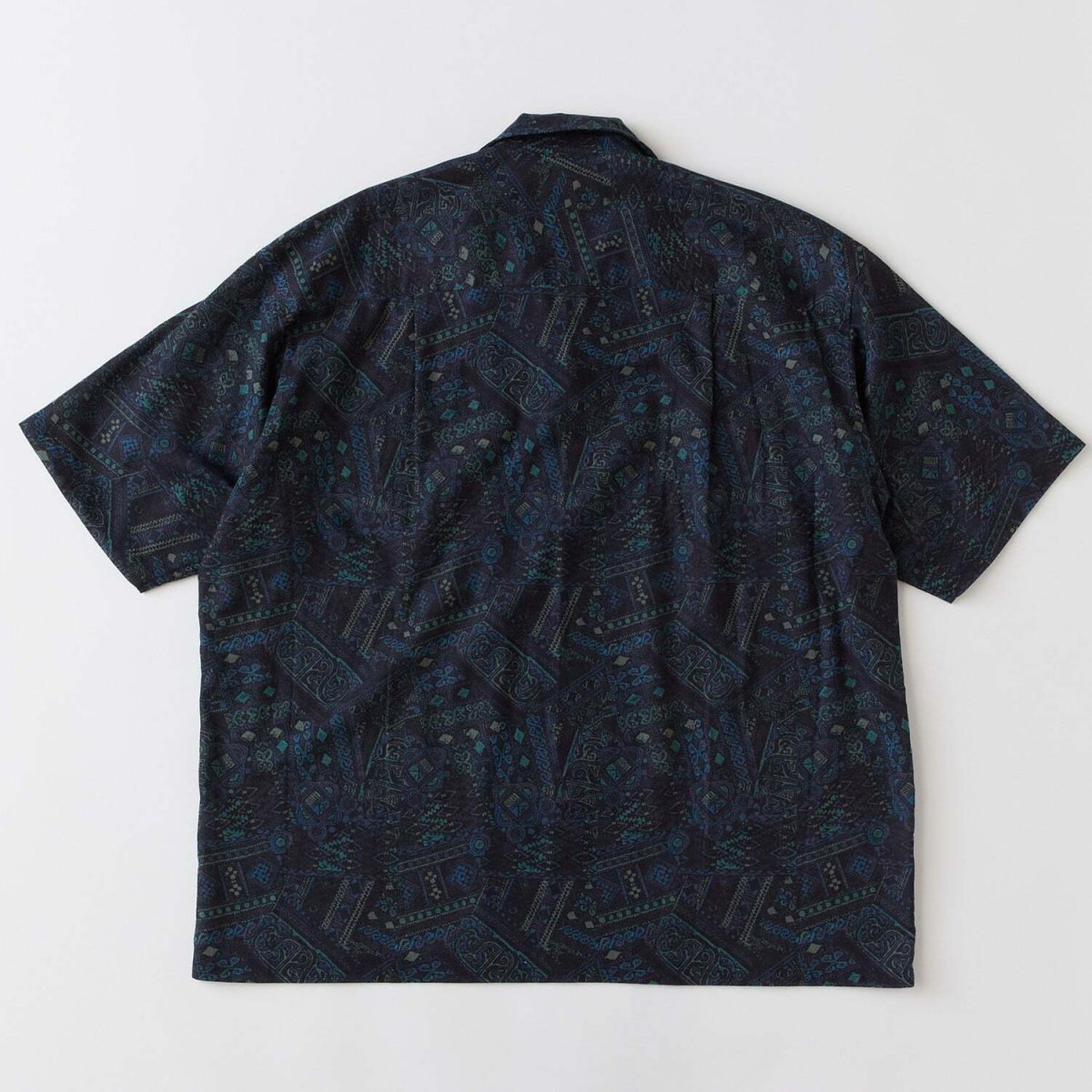 画像3: BEETIK S/S Shirts バティックプリント コットンリネン 半袖 シャツ (3)