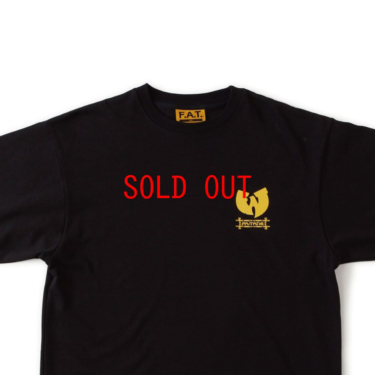 画像8: FAT FA-TANG S/S Artist Tee Black 半袖 ヘビーオンス フォト Tシャツ F.A.T. (8)