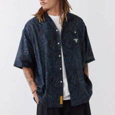 画像1: BEETIK S/S Shirts バティックプリント コットンリネン 半袖 シャツ (1)