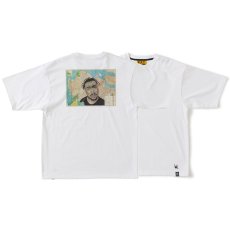 画像2: TAVU "O.D.B." S/S Artist Tee White 半袖 ヘビーオンス フォト Tシャツ (2)