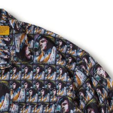 画像7: "ELVIS" L/S Artist Shirts ステンシルアート ビッグ シルエット 長袖 シャツ (7)