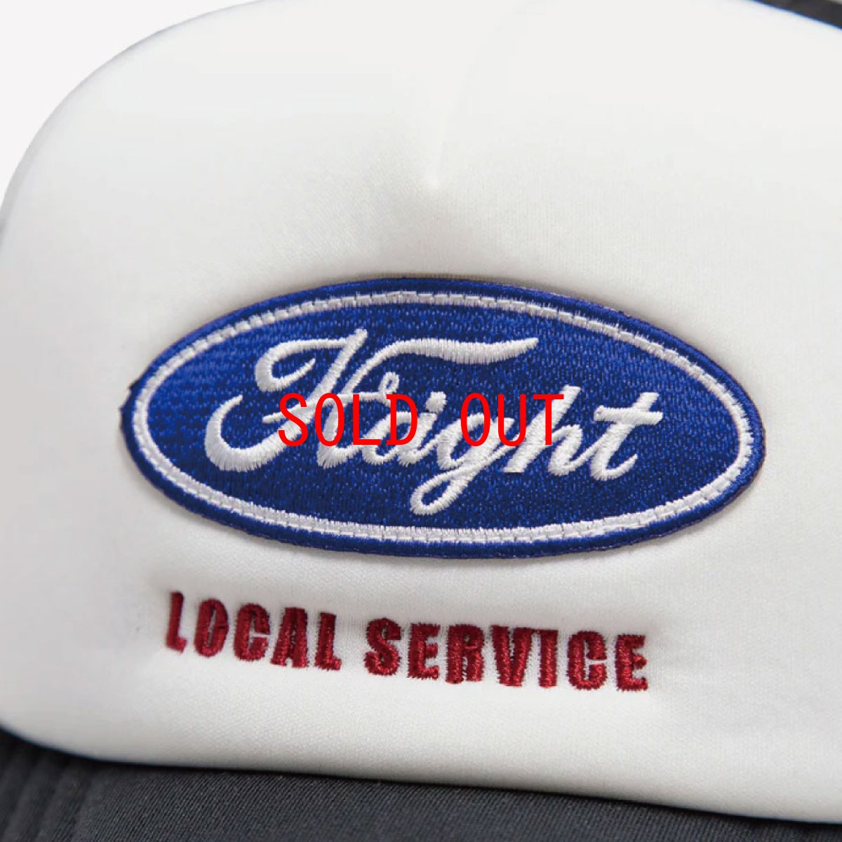 画像7: LOCAL SERVICE OVAL LOGO MESH CAP ツートン メッシュ キャップ (7)