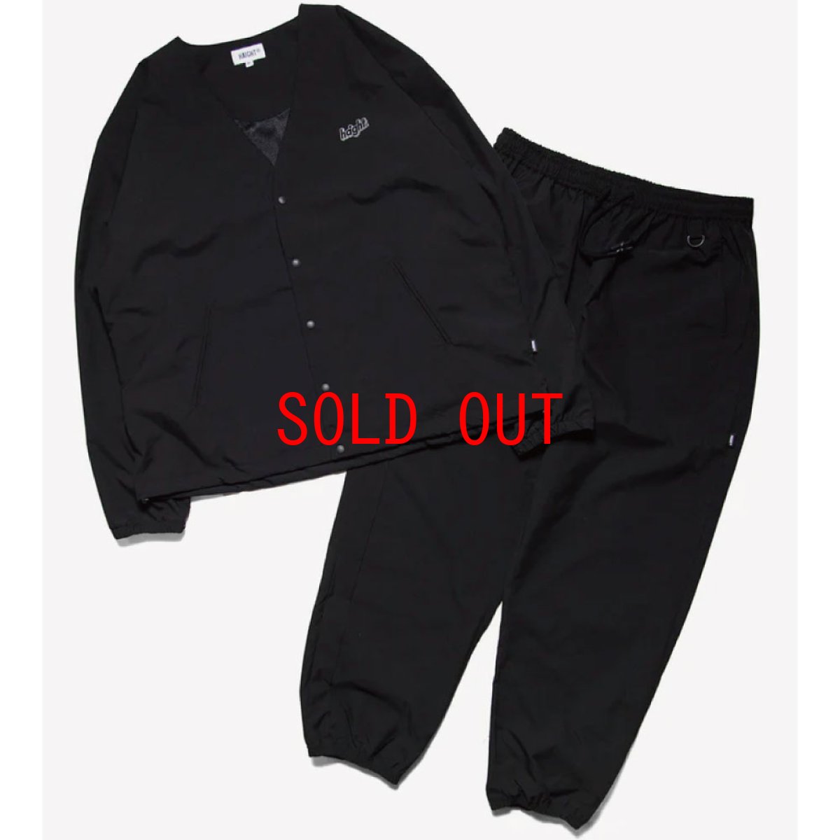 画像8: RELAXING JOGGER PANTS マット リップストップ ポリエステル ジョガー イージー パンツ (8)