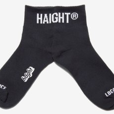 画像8: LOW-CUT LOGO SOCKS ショート丈 リブソックス (8)