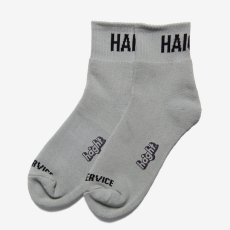 画像4: LOW-CUT LOGO SOCKS ショート丈 リブソックス (4)