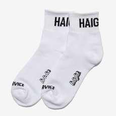 画像3: LOW-CUT LOGO SOCKS ショート丈 リブソックス (3)