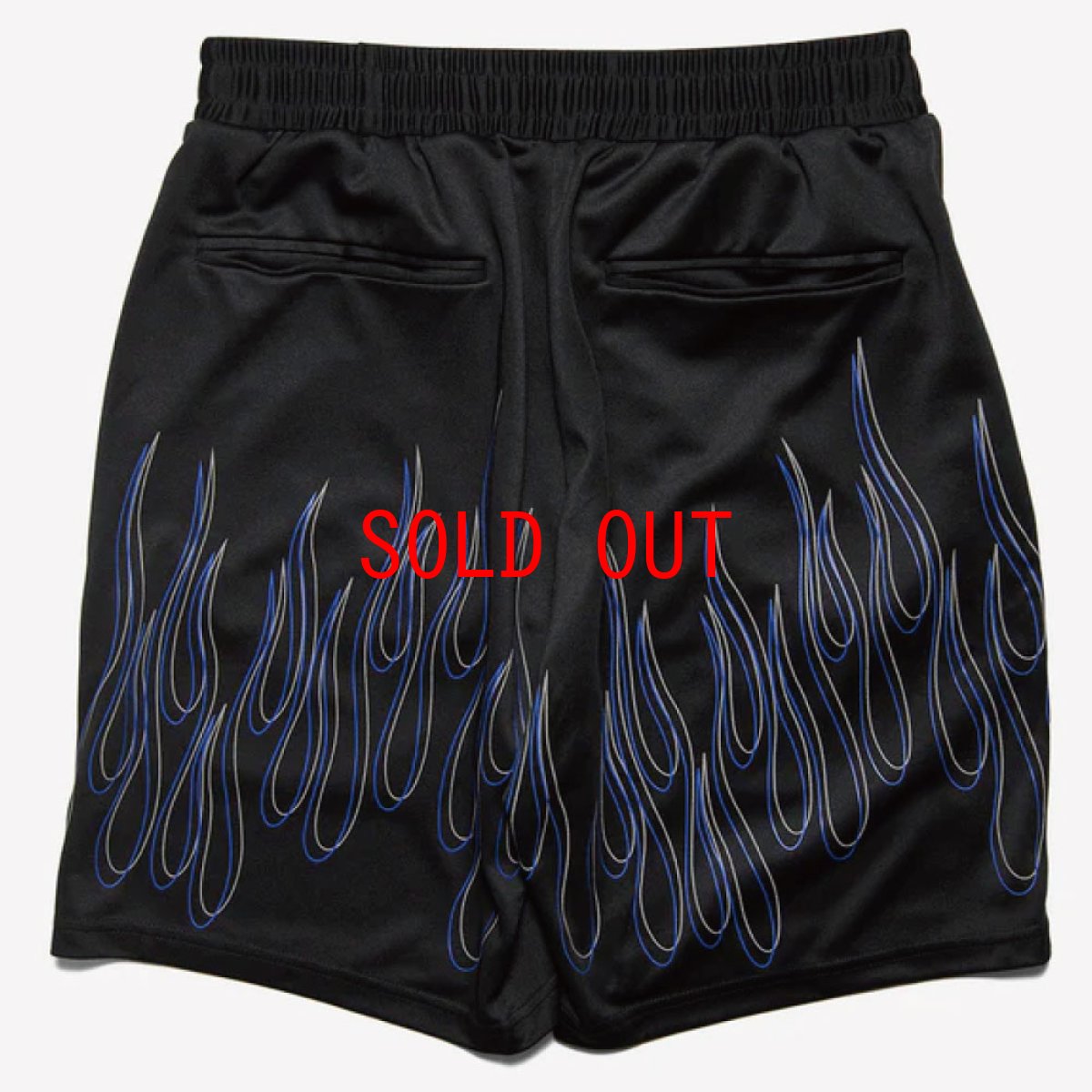 画像3: HAIGHT Flames Soccer Shorts ピンストライプ フレイムス グラフィック ショーツ (3)
