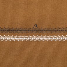 画像4: Haight × BAKIBAKI BORDER Tee Brown / アーティストコラボ ボーダーTシャツ (4)