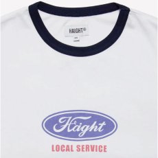 画像4: Haight GRID GIRL Ringer Tee / RAT HOLE STUDIO グラフィック リンガーTシャツ (4)