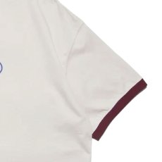 画像5: Haight GRID GIRL Ringer Tee / RAT HOLE STUDIO Natural/Burgundy グラフィック リンガーTシャツ (5)