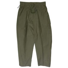画像2: LIGHT BAKER PANTS Olive クラシカル ベイカー パンツ (2)