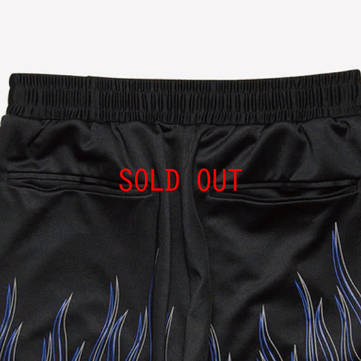画像7: HAIGHT Flames Soccer Shorts ピンストライプ フレイムス グラフィック ショーツ (7)
