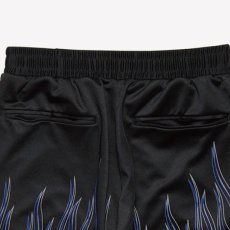 画像7: FLAMES SOCCER SHORTS  ピンストライプ フレイムス グラフィック ショーツ (7)