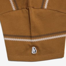 画像5: Haight × BAKIBAKI BORDER Tee Brown / アーティストコラボ ボーダーTシャツ (5)