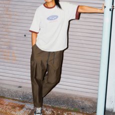画像1: LIGHT BAKER PANTS Olive クラシカル ベイカー パンツ (1)