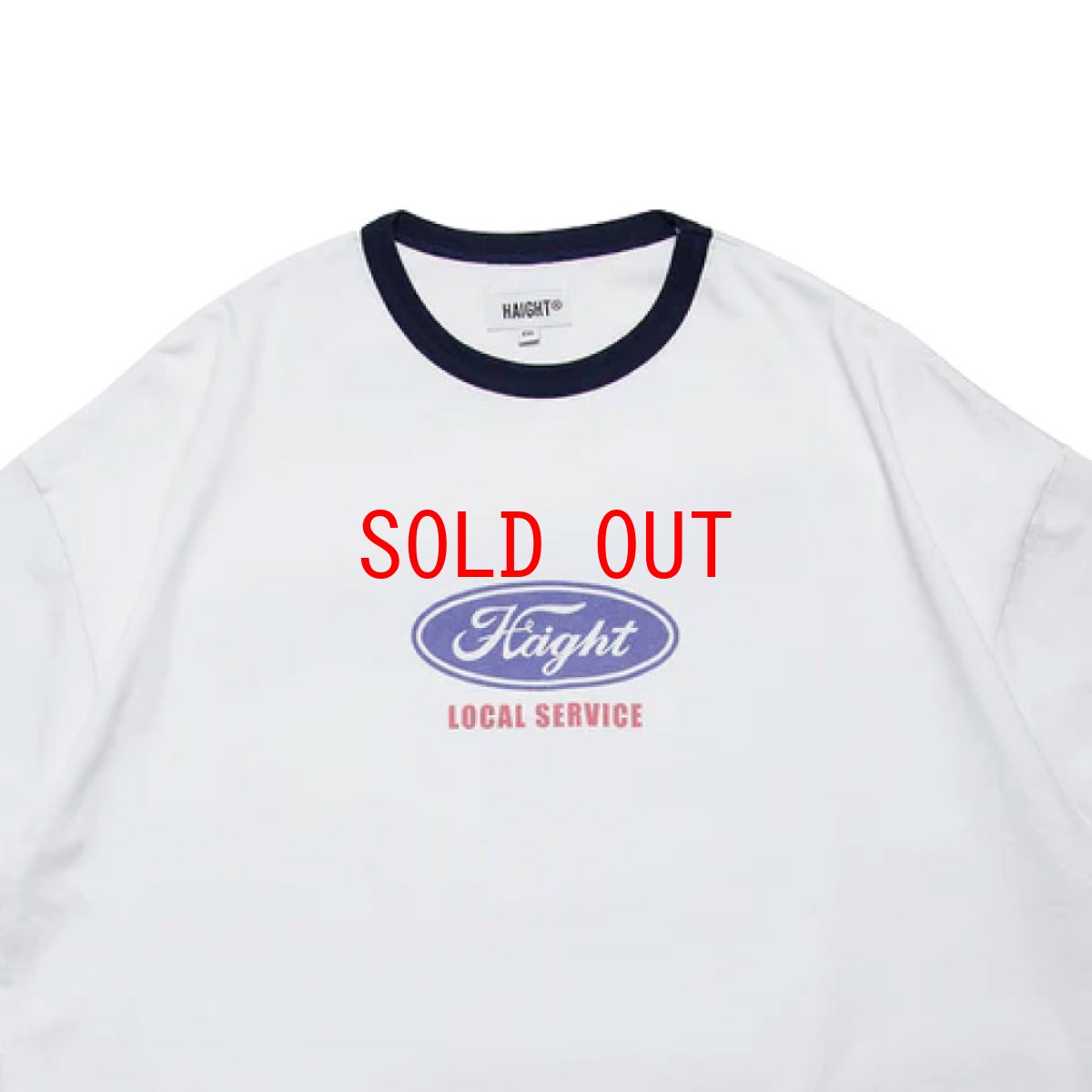 画像6: Haight GRID GIRL Ringer Tee / RAT HOLE STUDIO グラフィック リンガーTシャツ (6)