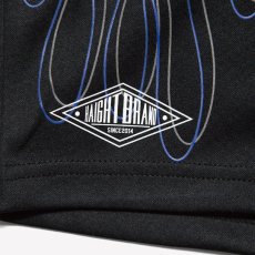 画像4: FLAMES SOCCER SHORTS  ピンストライプ フレイムス グラフィック ショーツ (4)
