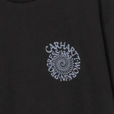 画像4: Spirals S/S Tee Black 半袖 グラフィック Tシャツ (4)