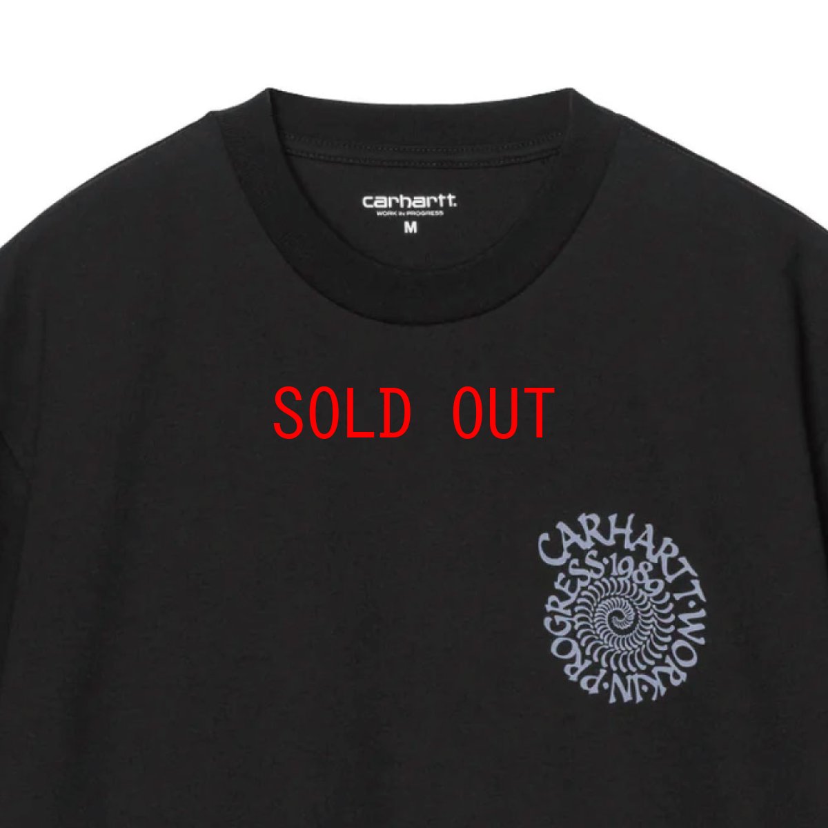 画像6: Carhartt WIP Spirals S/S Tee Black 半袖 グラフィックTシャツ ブラック (6)