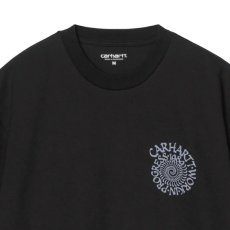 画像6: Spirals S/S Tee Black 半袖 グラフィック Tシャツ (6)