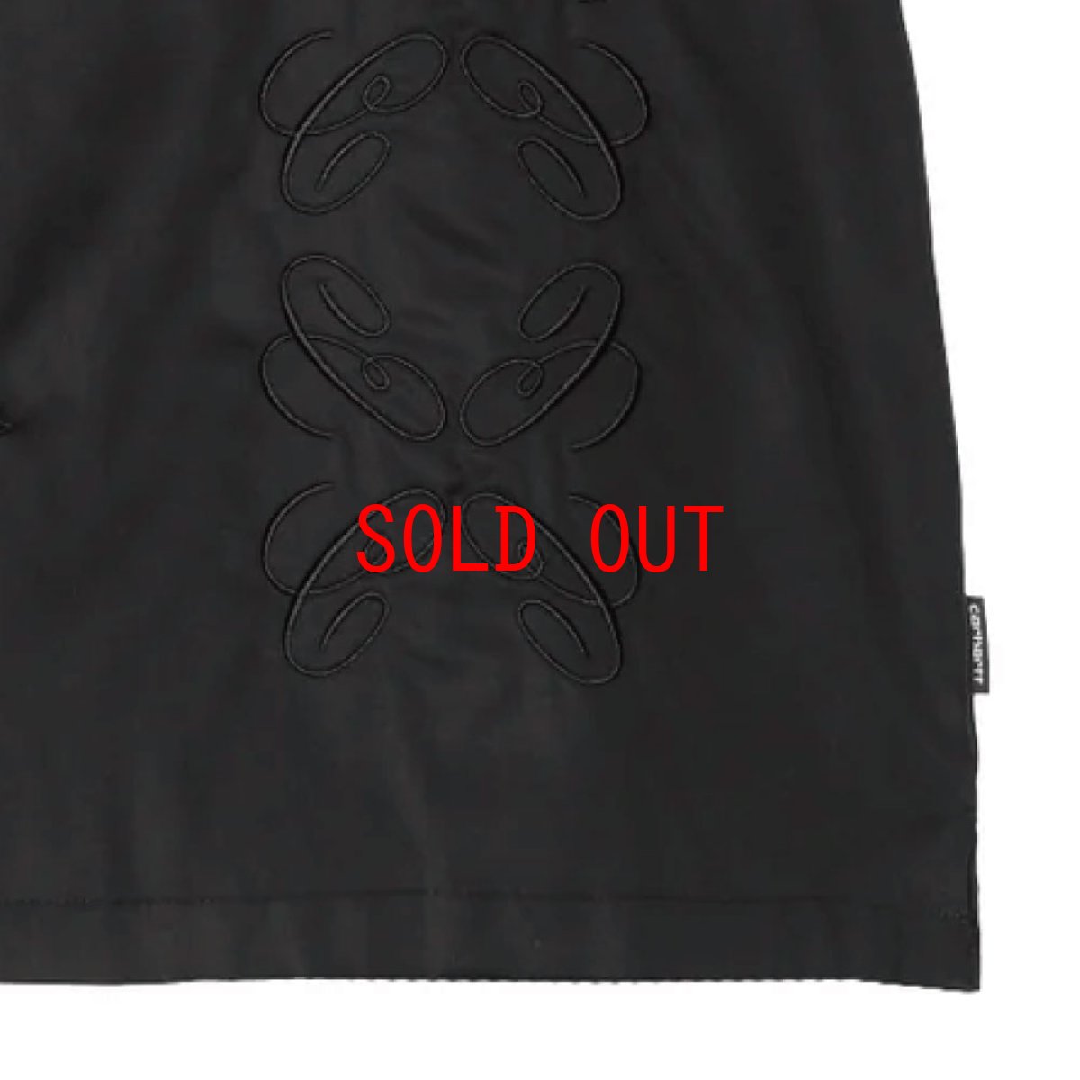 画像7: Carhartt WIP Signet Shirt Black ショートスリーブ シグネット 半袖 シャツ (7)