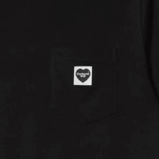 画像4: Pocket Heart S/S Tee Black White 半袖 ハート ポケット Tシャツ (4)