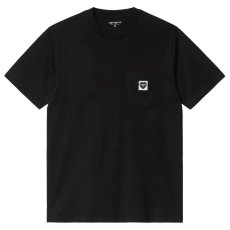 画像5: Pocket Heart S/S Tee Black White 半袖 ハート ポケット Tシャツ (5)