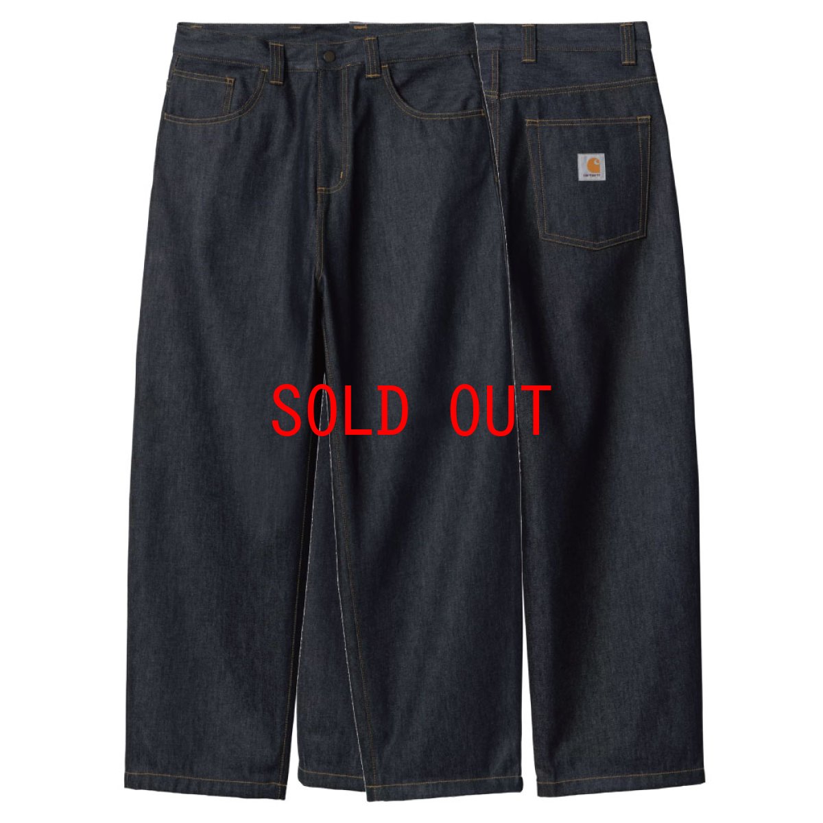 画像5: Brandon Pant Rigid Blue パンツ ヘビーウェイト 13.5oz ルーズ ストレート フィット (5)