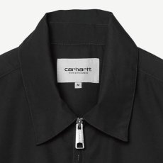 画像9: POSTAL ZIP S/S Shirts Black ショートスリーブ ジップ シャツ (9)