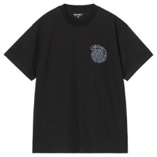 画像2: Spirals S/S Tee Black 半袖 グラフィック Tシャツ (2)