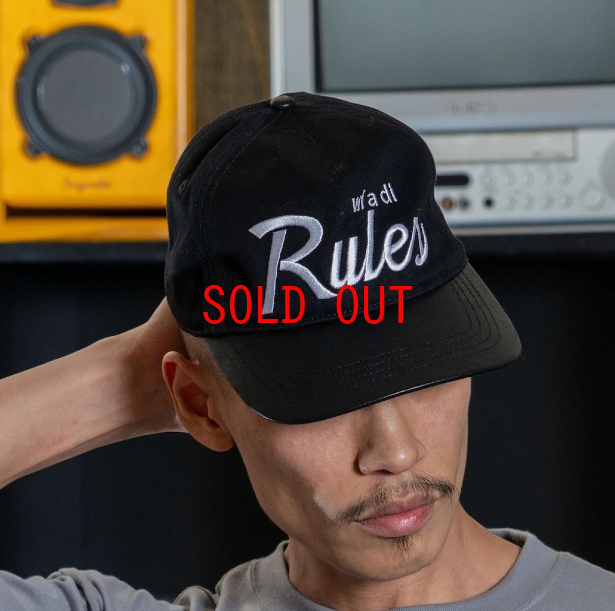 画像8: Interbreed We Rules Switching Snapback Black スナップバック キャップ 帽子 (8)