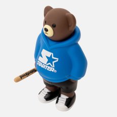 画像2: Interbreed × STARTER “Slugger Bear” Blue knick knacks ベアー ソフビ フィギュア スターター (2)