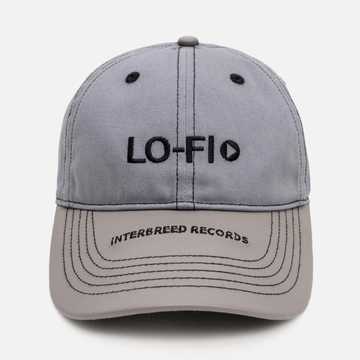 画像5: Interbreed IB Records Switching Cap Grey パネル キャップ 帽子 (5)