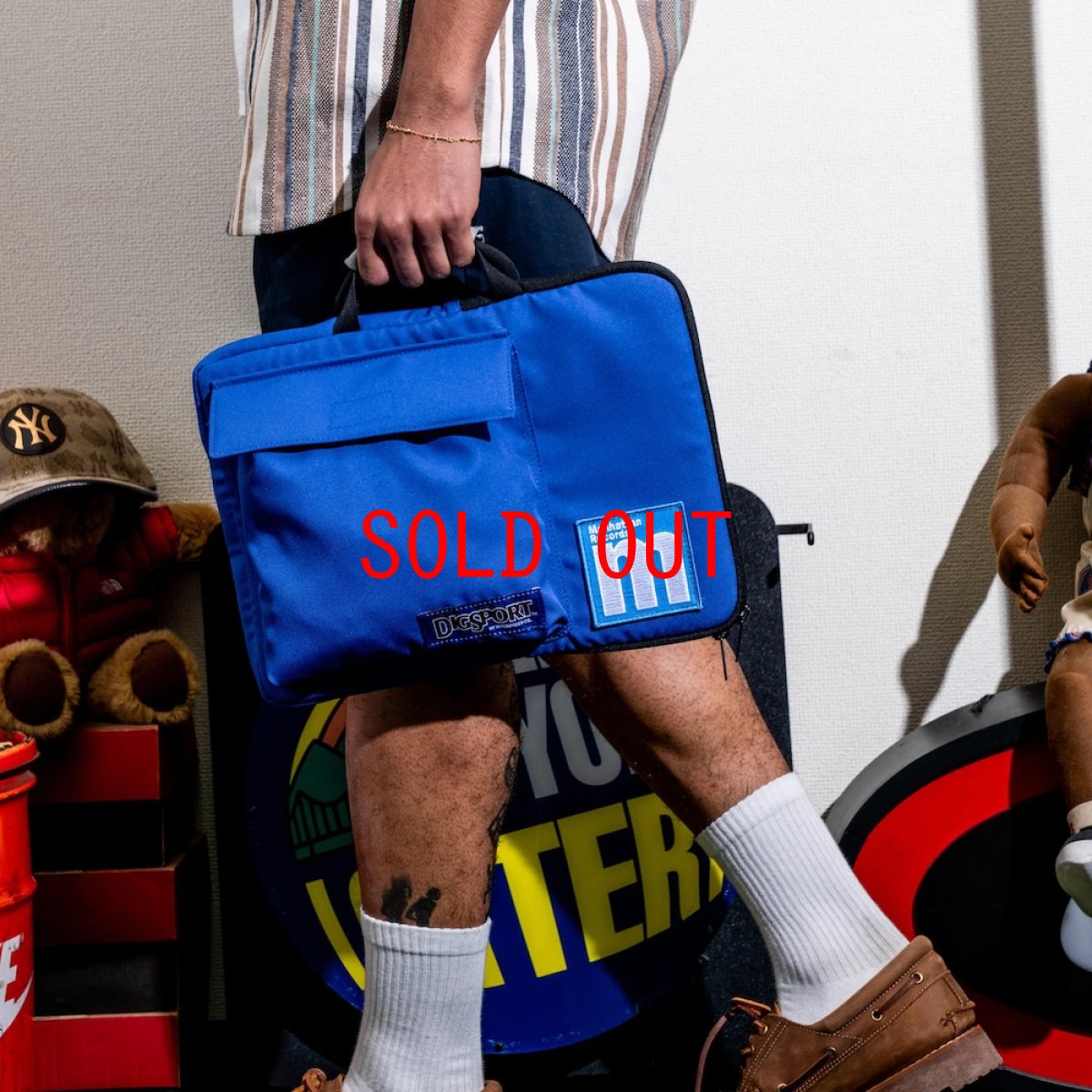 画像1: 【Interbreed 沖縄 バッグ セレクトショップ 通販】DIGSPORT 14 to 7 Case Bag Manhattan Records マンハッタンレコード ラップトップケース (1)