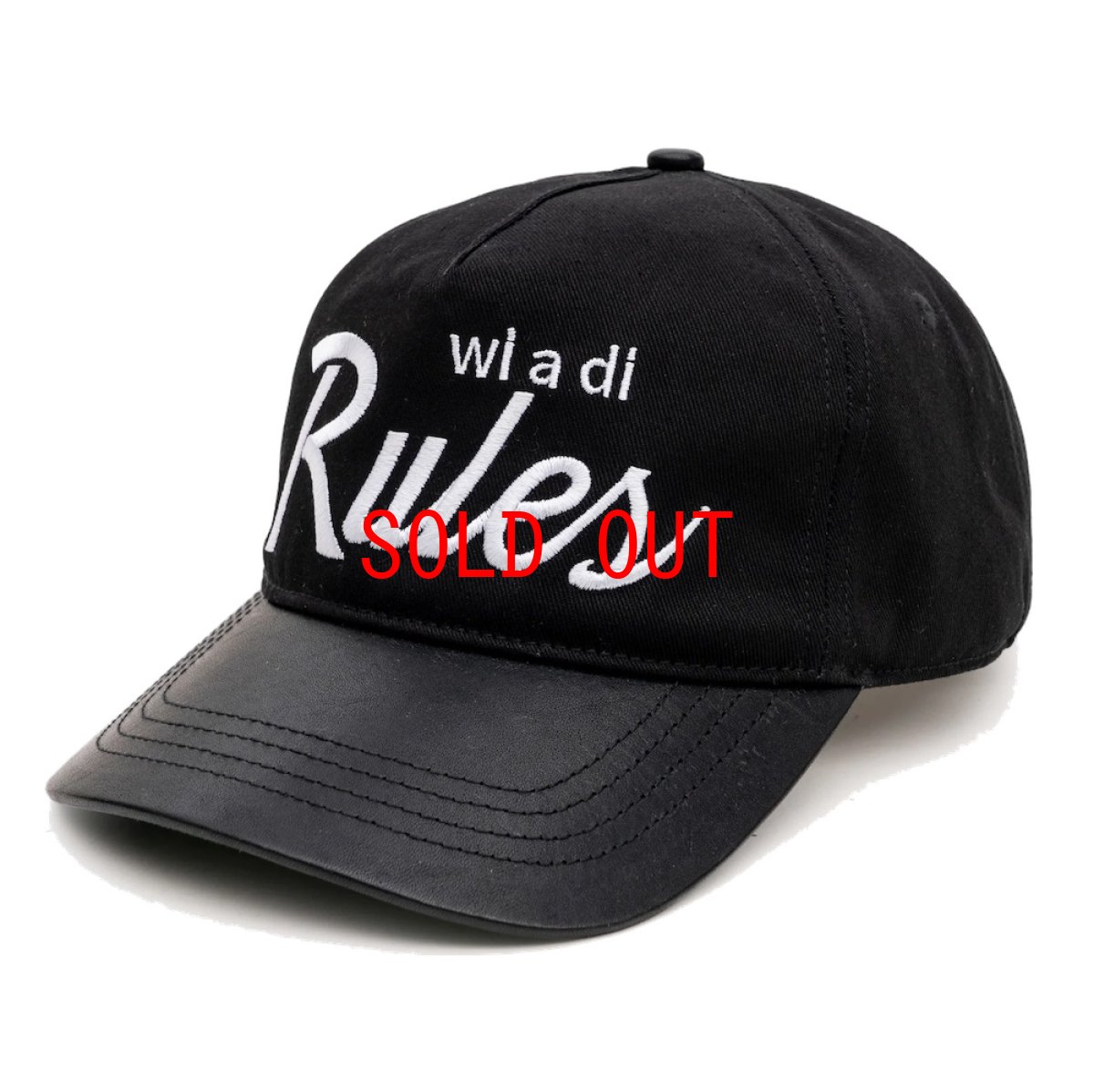 画像2: Interbreed We Rules Switching Snapback Black スナップバック キャップ 帽子 (2)