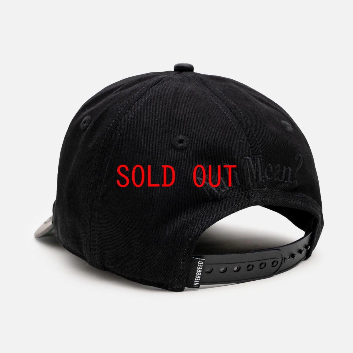 画像5: Interbreed We Rules Switching Snapback Black スナップバック キャップ 帽子 (5)