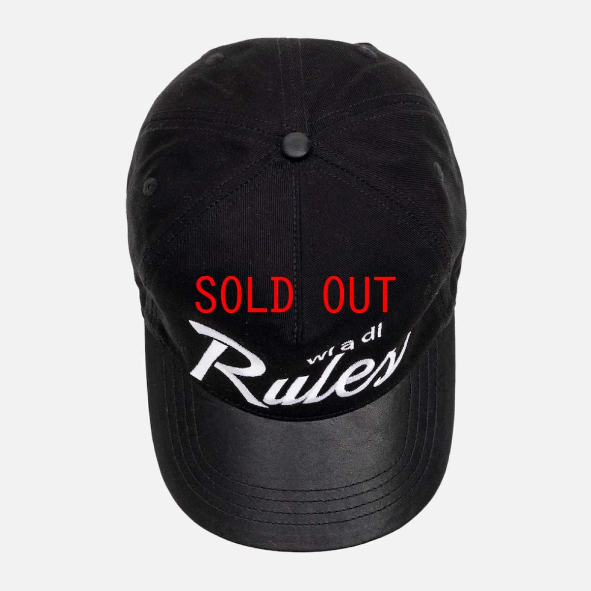 画像6: Interbreed We Rules Switching Snapback Black スナップバック キャップ 帽子 (6)