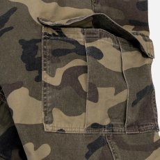 画像9: Interbreed Cropped Camouflage Shorts Woodland Camo カモフラージュ カーゴ ショーツ 8分丈 パンツ (9)