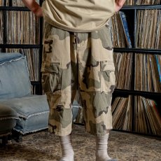画像13: Interbreed Cropped Camouflage Shorts Desert Camo カモフラージュ カーゴ ショーツ 8分丈 パンツ (13)