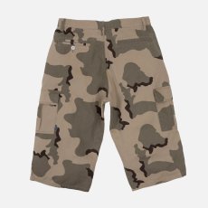 画像5: Interbreed Cropped Camouflage Shorts Desert Camo カモフラージュ カーゴ ショーツ 8分丈 パンツ (5)