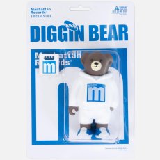 画像1: Interbreed × Manhattan Records Diggin Bear knick knacks マンハッタンレコード ベアー ソフビ フィギュア (1)
