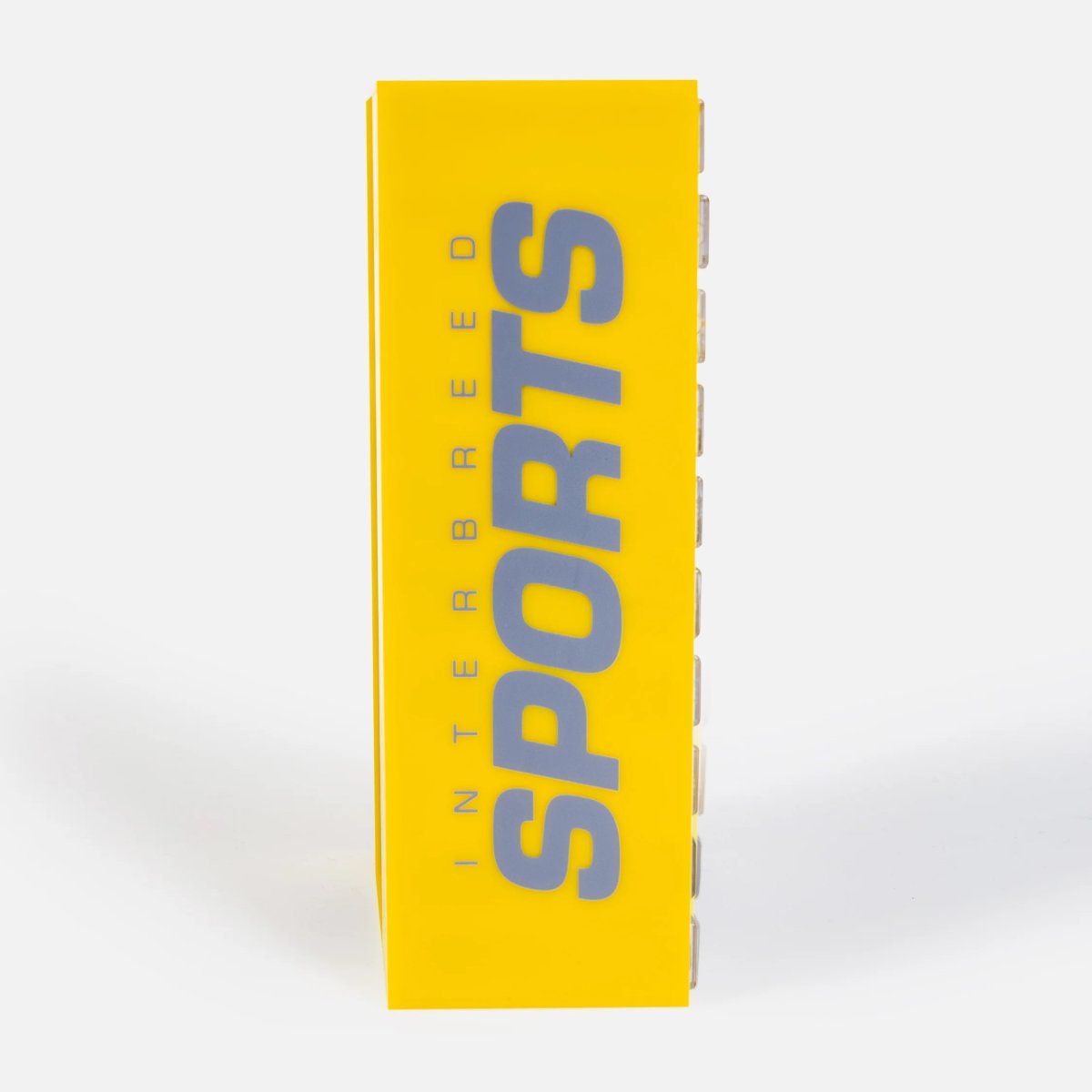 画像2: Interbreed IB Records Cassette Tape Rack Yellow アクリル カセットテープ ラック 10本収納 (2)