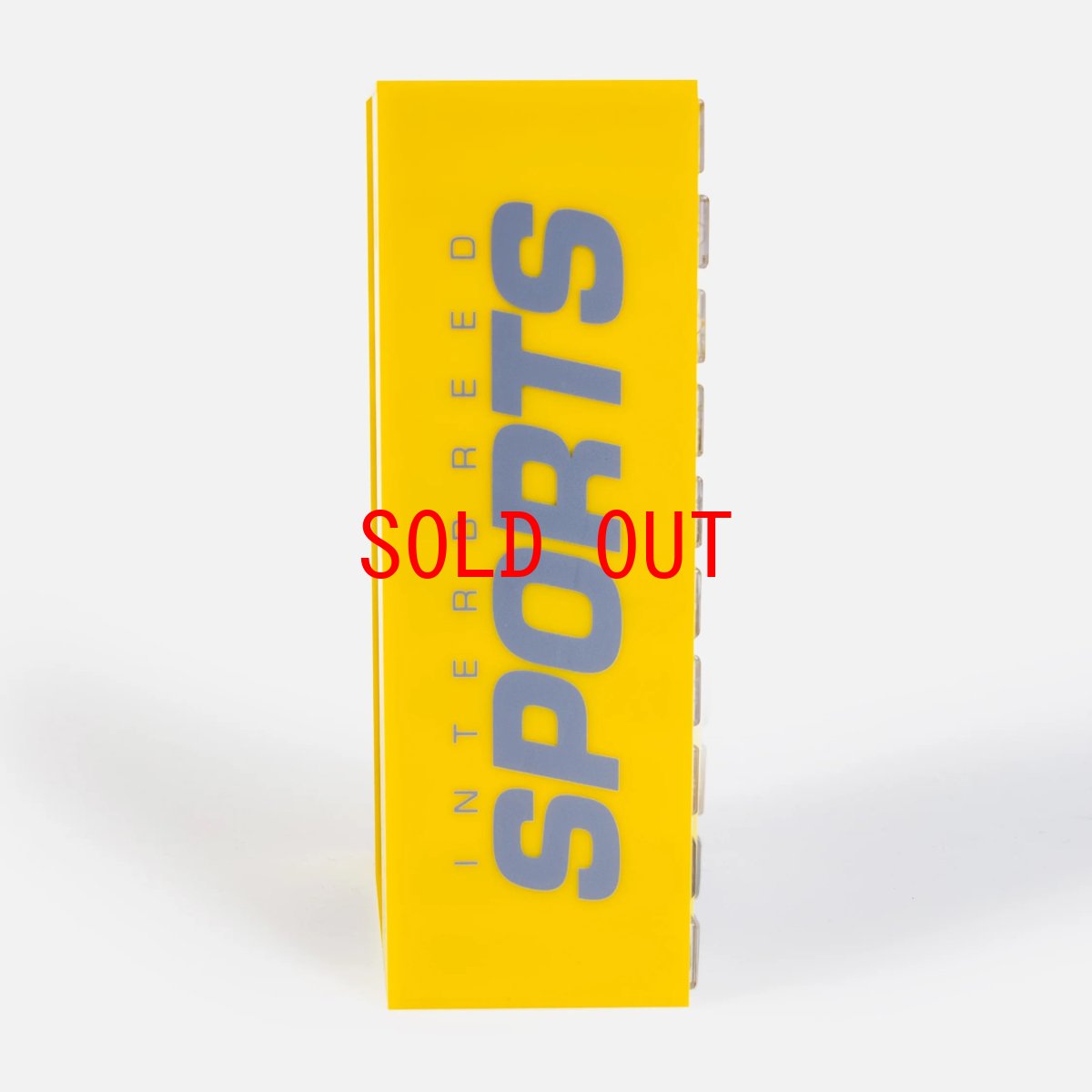 画像2: Interbreed IB Records Cassette Tape Rack Yellow アクリル カセットテープ ラック 10本収納 (2)